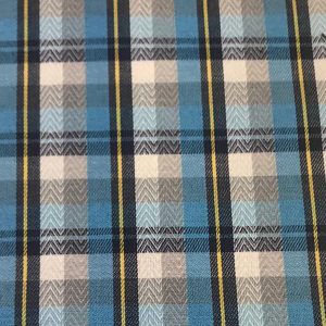 پارچه چارخانه طرح ترک آيدين آبی ريز کد 330.1