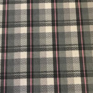 پارچه چهارخانه طرح ترک آيدين طوسی ريز کد 335.1